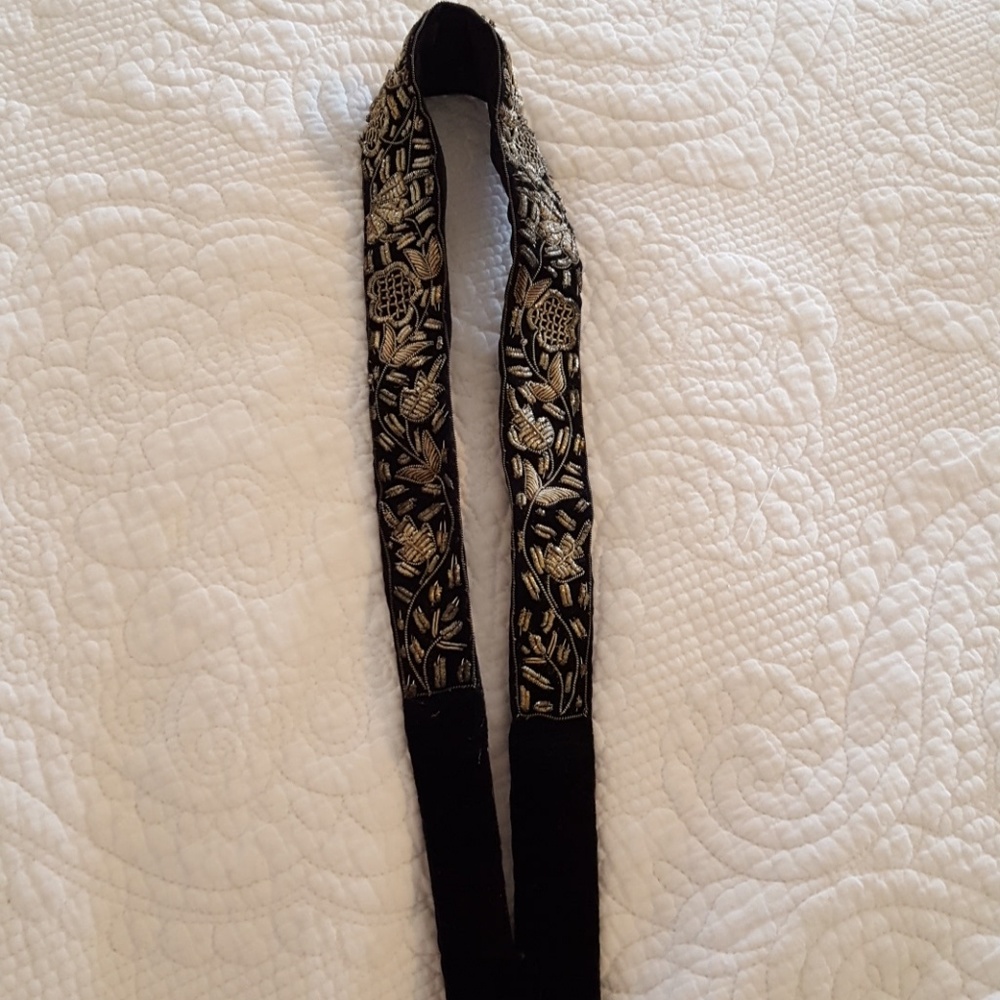 Silk beaded belt( antique)
